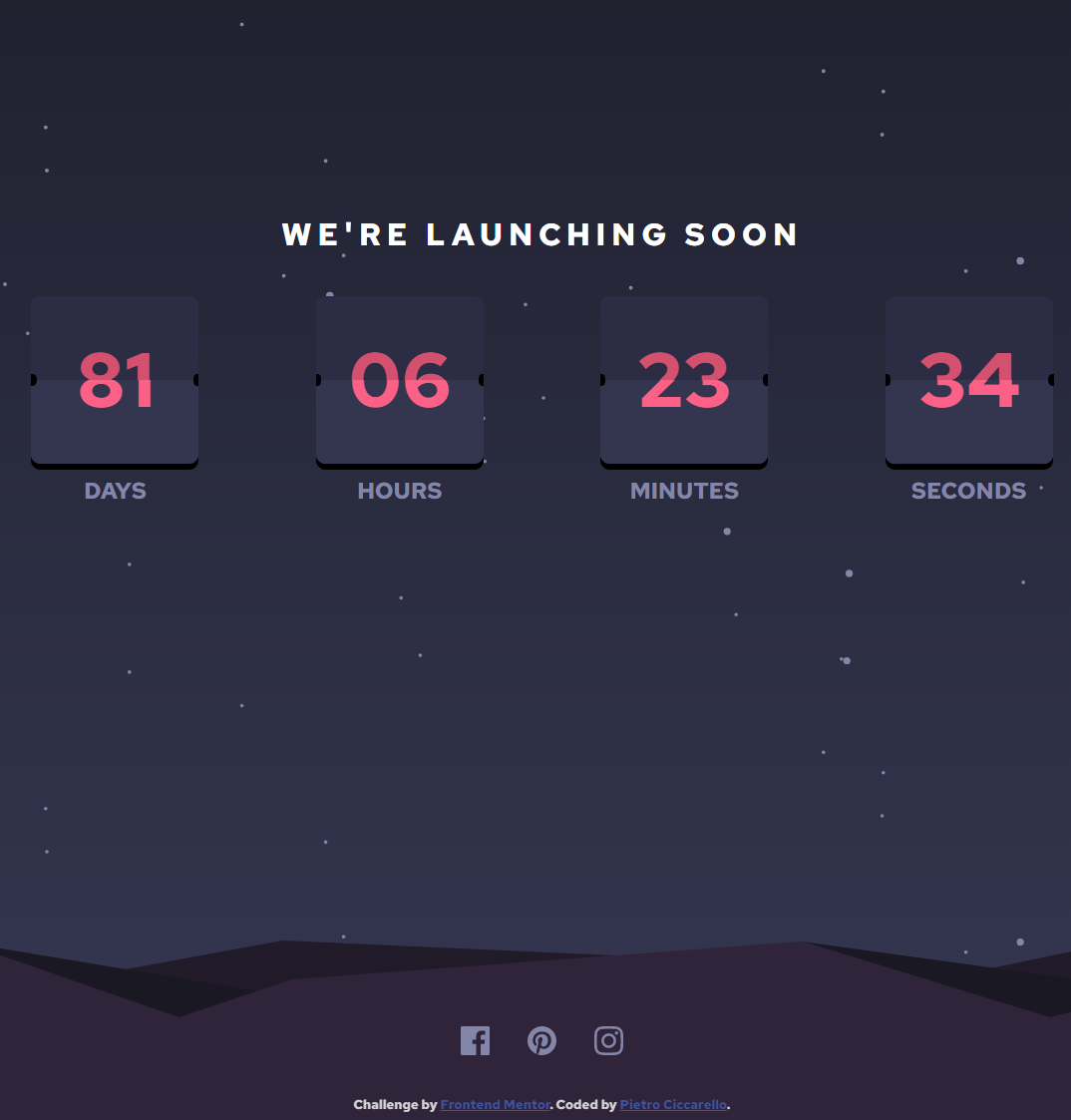 Countdown project