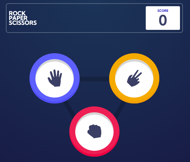 Rock Scissors Paper game
